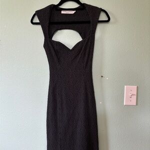 Opening Ceremony Charcoal Backless Dress